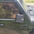 CGRC Folding Rearview Mirrors for Axial SCX10 iii Jeep Gladiator JT and Jeep Wrangler JL image