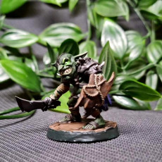 Picture of print of Fantasy Goblin Boss