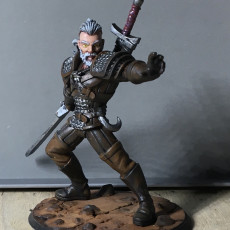 Picture of print of Ravhald of Giva - witcher- 32mm - DnD - This print has been uploaded by Robert Taylor