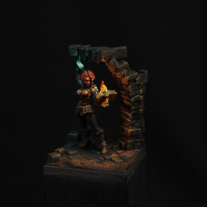 Picture of print of Silveria - Female Wizard - 32mm - DnD