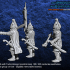 Turko-Mongol Dark Elfs - Command group on foot image
