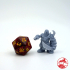 Unbearded Dwarf Youngling - 2 versions 1 inch base, 28/32 mm height Medium miniature image