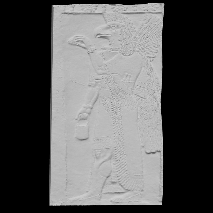 Assyrian Gateways, The Eagle-headed protective spirit