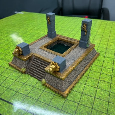 Picture of print of Dark Realms Jungle Ruins Spawning Pool