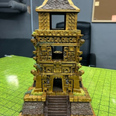Picture of print of Dark Realms Jungle Ruins Tower