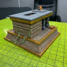 Picture of print of Dark Realms Jungle Ruins Small Temple