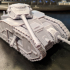 Skjalos Guard - Nyoma Battle Tank print image