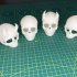 Little demonic skulls + bonus (siamese) image