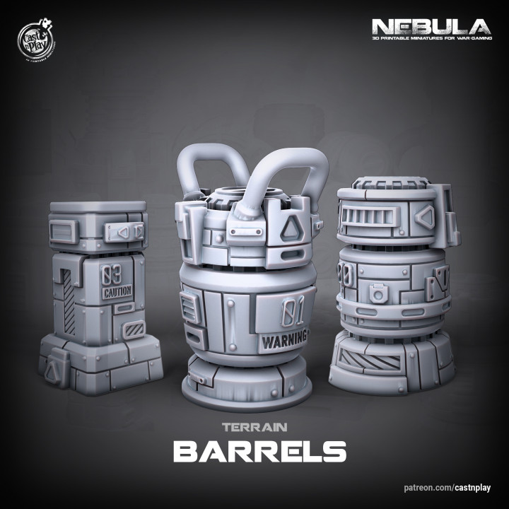 Barrels (Pre-Supported) | Nebula's Cover