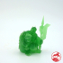 Unbearded Dwarf Weaponmaster 3 weapon versions 1 inch base, 28/32 mm height Medium miniature image
