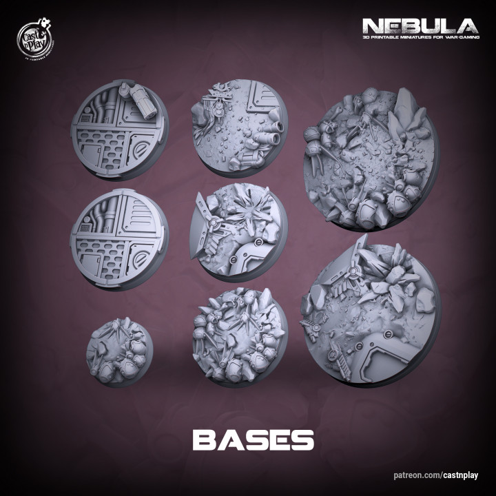 Bases (Pre-Supported) | Nebula's Cover