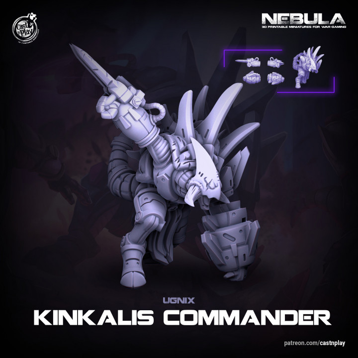 Kinkalis Commander (Pre-Supported) | Nebula's Cover