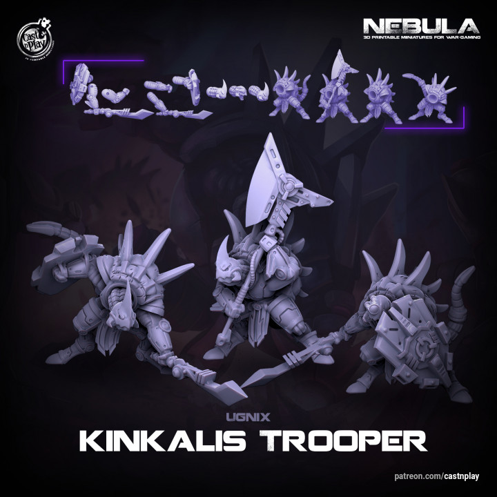 Kinkalis Troopers (Pre-Supported) | Nebula's Cover