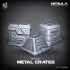 Metal Crates (Pre-Supported) | Nebula image