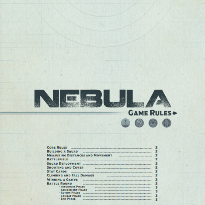 Nebula Game Rules's Cover