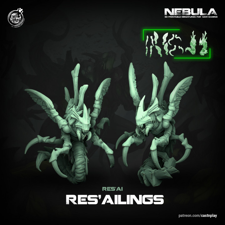 Res'ailings (Pre-Supported) | Nebula's Cover