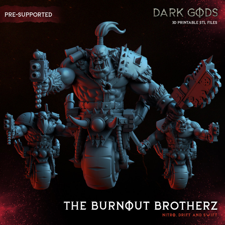 The Burnout Brotherz - Dark Gods Eternal's Cover