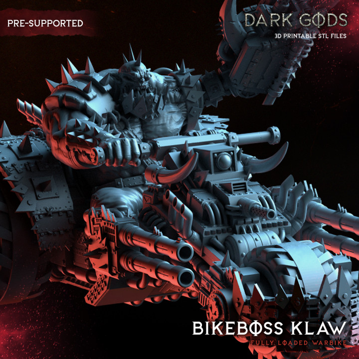 Bike Boss Klaw - Dark Gods Eternal's Cover