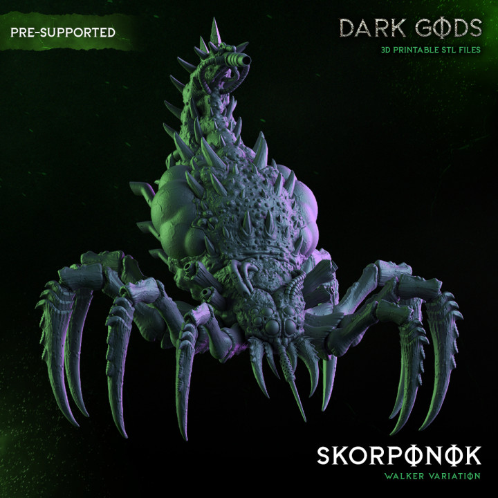 Skorponok Walker - Dark Gods's Cover