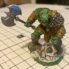 Picture of print of Orc - Bhorlok - MASTERS OF DUNGEONS QUEST