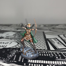 Picture of print of Elf- Azel - MASTERS OF DUNGEONS QUEST