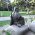 Statue of a Resting Cossack, Tuerkenschanzpark, Vienna image