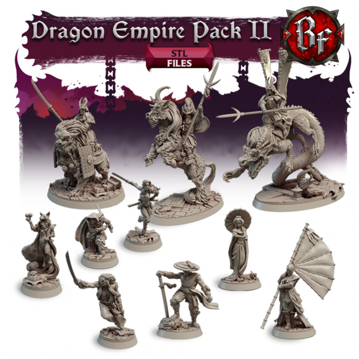 STL Dragon Empire Pack 2's Cover