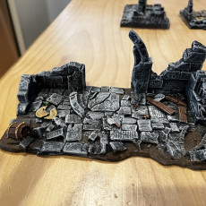Picture of print of STL Game Terrain