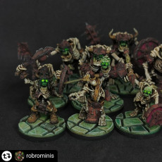 Picture of print of Goblin Skeletons