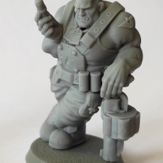 Picture of print of Hulked commando (pre-supported) This print has been uploaded by Stanislav Kuznetsov