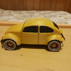 Picture of print of VW Beetle BAJA BUG