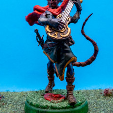 Picture of print of Mareck the Merry - Male Infernal Bard