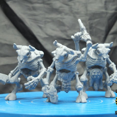 Picture of print of Minotaur Skeletons (Pre Supported)