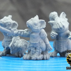 Picture of print of Zombie Mousle Knights (Pre Supported)
