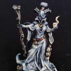 Picture of print of Lilnarei Darkmoon - Infernal Wizard - Female