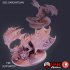 Zombie Dragon Wyrm / Draco Lich / Gargantuan Undead Drake image