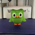 Duo owl from Duolingo App image