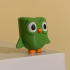 Duo owl from Duolingo App image