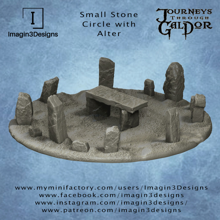 $3.99Ancient Stones - Stone Circle with Alter