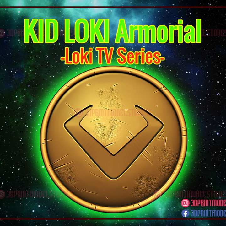 Kid Loki Armorial Cosplay