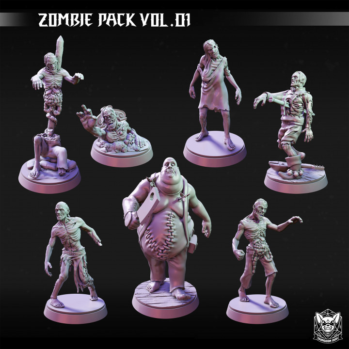 Zombie Pack Vol.01's Cover
