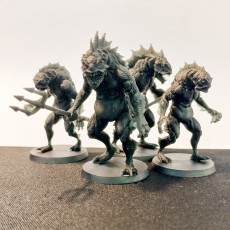Picture of print of Innsmouth Investigators - Deep Ones