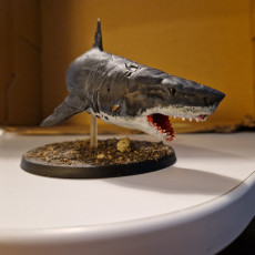 Picture of print of Great Wight Shark (Undead) - Tabletop Miniature