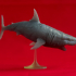 Great Wight Shark (Undead) - Tabletop Miniature (Pre-Supported) print image