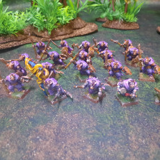 Picture of print of Infinite Legions - Black Guard - Command Group