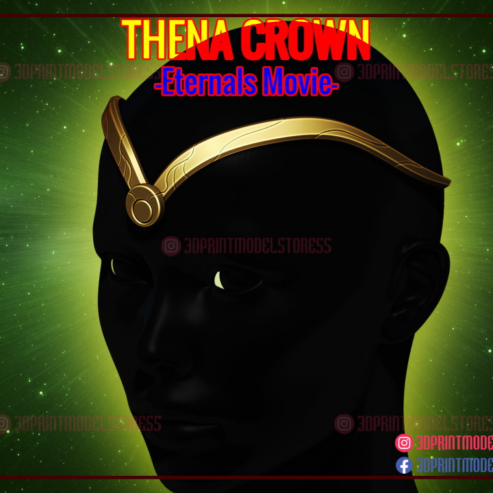 Eternals Thena Crown Cosplay - Marvel Eternals Movie