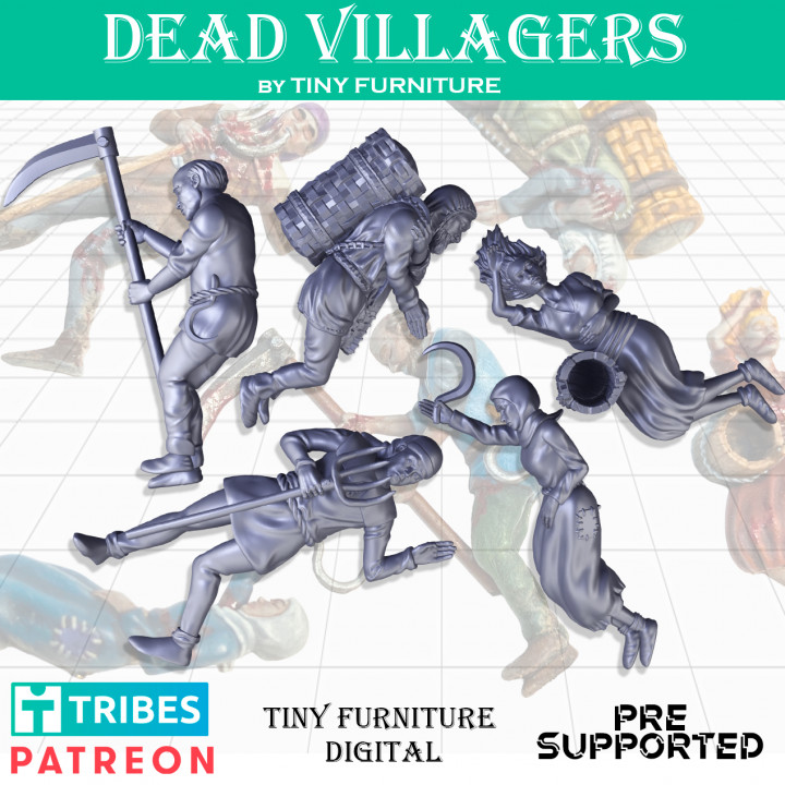 Dead Villagers (Harvest of War)'s Cover