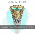 Gemini Ring - D&D Prop - PRESUPPORTED image