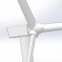 solar powered wind turbine image