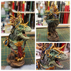 Picture of print of Blessed Claw of Ziskal - Bust This print has been uploaded by Rocco MiniaturePainting